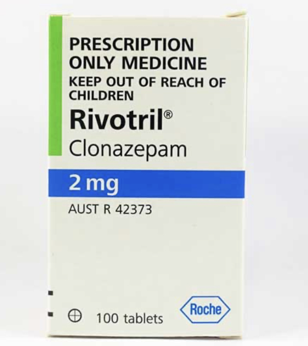 Rivotril (Clonazepam) 2MG X 100 Tablets Buy Rivotril clonazepam 2mg online Australia